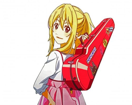 Cute Kaori Miyazon paint by numbers