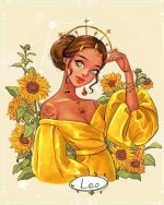 Gorgeous Leo Lady paint by numbers