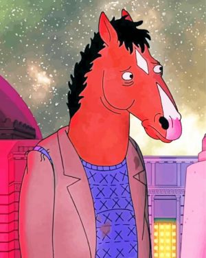 BoJack Horseman paint by numbers