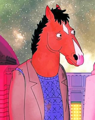 BoJack Horseman paint by numbers