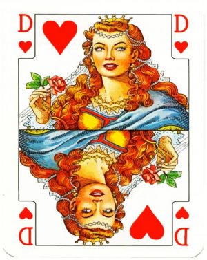 Queen Of Hearts paint by numbers