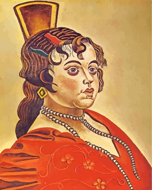 Joan Miro Spanish Dancer Paint by numbers