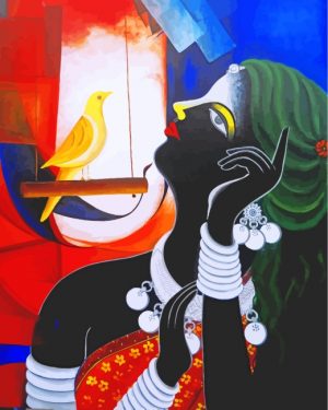 Tribal Art paint by numbers