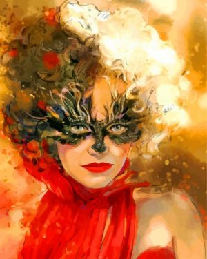 Aesthetic Cruella Movie paint by numbers