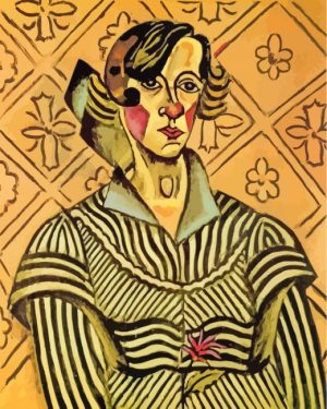Joan Miro Portrait Of Juanita Obrador paint by numbers