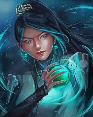 Valorant Character panels paint by numbers