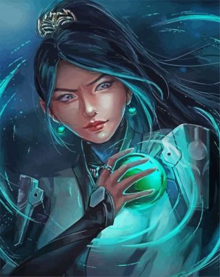 Valorant Character panels paint by numbers