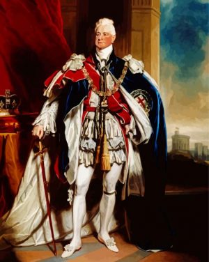 William IV paint by numbers