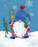 Christmas Gnome paint by numbers