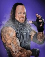 The Undertaker Wrestler paint by numbers