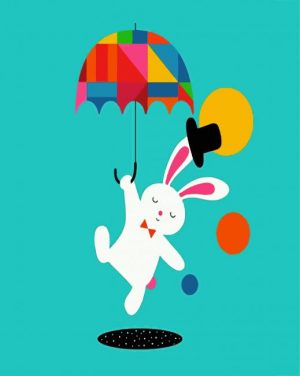 Cute Baby Bear paint by numbers