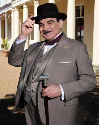 Aesthetic Poirot Paint by number