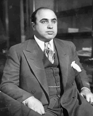Al Capone Illustration paint by numbers