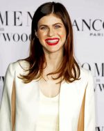 Alexandra Daddario Smiling Paint by numbers