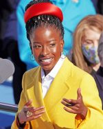 Amanda Gorman paint by numbers