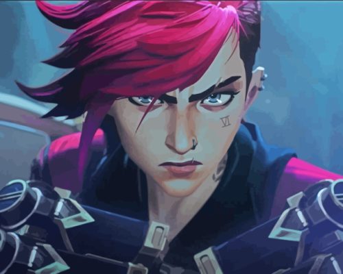 Arcane Character paint by numbers