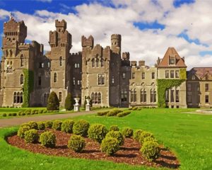 Ashford Castle Ireland paint by number