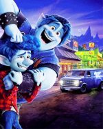 Barley And Ian Lightfoot Onward paint by numbers