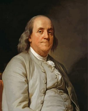 Ben Franklin paint by numbers