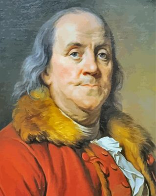 Benjamin Franklin paint by numbers