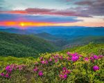 Blue Ridge Mountains Landscape paint by numbers