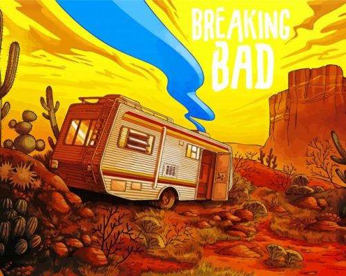 Breaking Bad paint by numbers