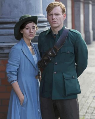 Brian Gleeson And Charlie Murphy rebellion characters paint by numbers