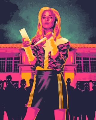Buffy The Vampire Slayer Illustration paint by numbers