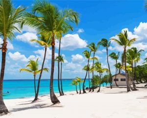 Casa De Campo Dominican Republic paint by numbers