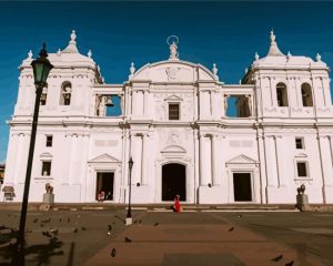 Catherdal Basilica Nicaragua Paint by numbers