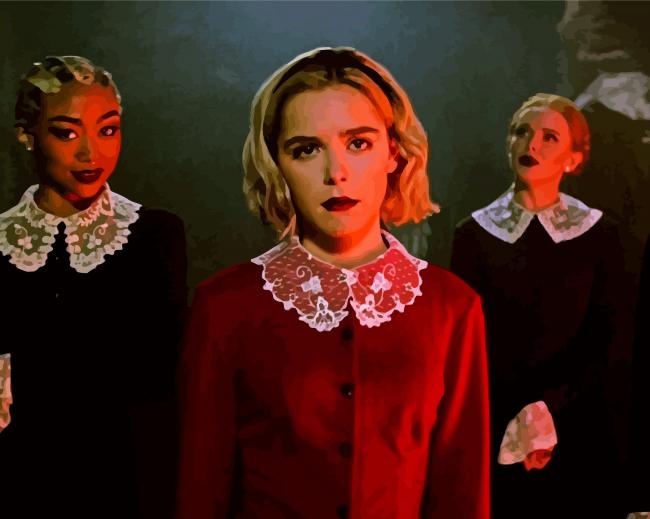 Chilling Adventures of Sabrina Characters paint by number