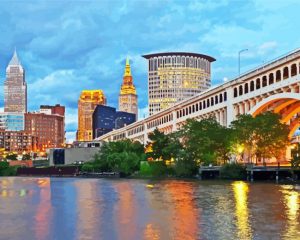 Cleveland City Paint by numbers