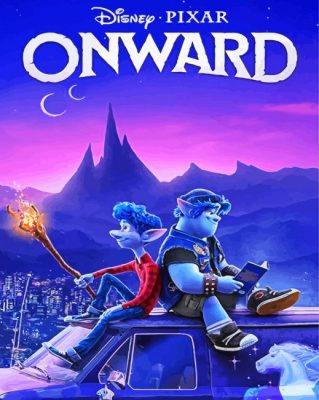 Disney Onward paint by numbers