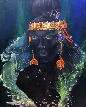 Fantasy Orisha paint by numbers