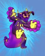 Fantasy Nudibranch paint by numbers