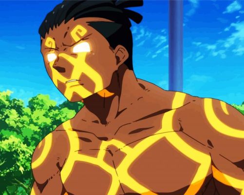 Powerful Ogun Montgomery paint by number