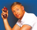 Freddie Flintoff Television Presenter Paint by numbers