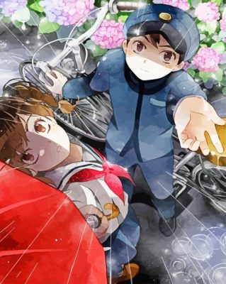 From up on poppy hill Studio Ghibli paint by numbers