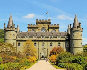 Greenock castle paint by numbers