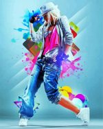 Hip Hop Dancer paint by numbers