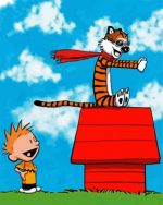 Hobbes Illustration Paint by numbers Paint by numbers