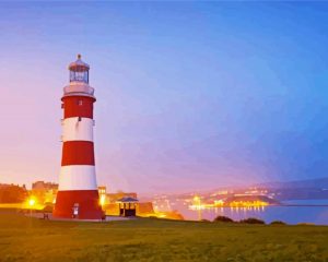 Plymouth Hoe Park paint by numbers