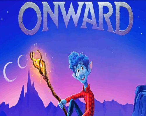 Ian Lightfoot Disney Onward paint by numbers