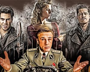 Inglourious Basterds paint by numbers