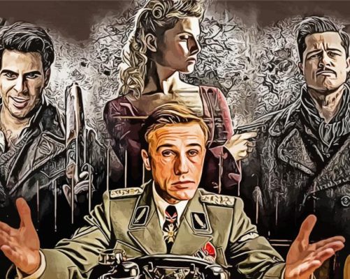 Inglourious Basterds paint by numbers