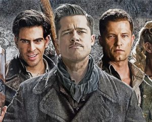 Inglourious Basterds Movie paint by numbers