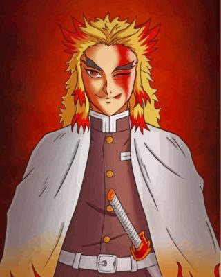 Kimetsu No Yaiba Character paint by number