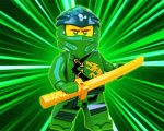 Lloyd Montgomery Garmadon paint by numbers