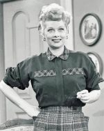 Lucille Ball Actress paint by numbers