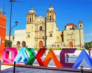 Mexico Oaxaca paint by numbers